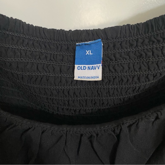 Old Navy Black Long Sleeve Dress - Picture 2 of 5